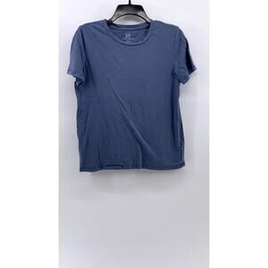 GAP Women's Bainbridge Blue Crewneck T-Shirt SZ S